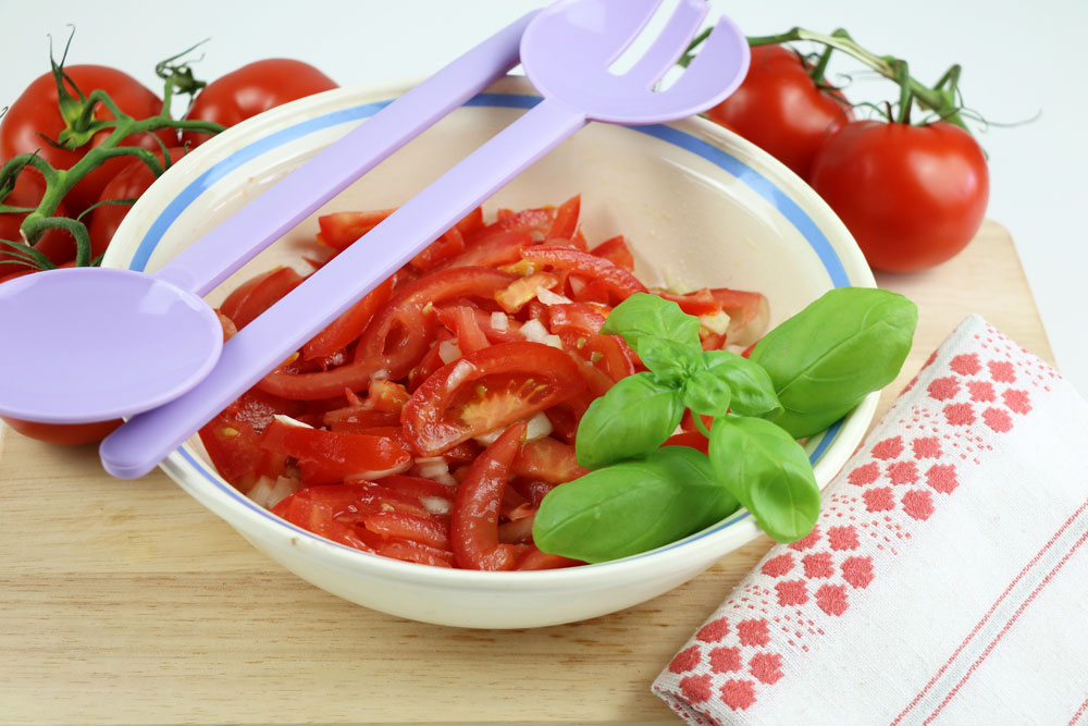 Tomatensalat-Basis-Rezept
