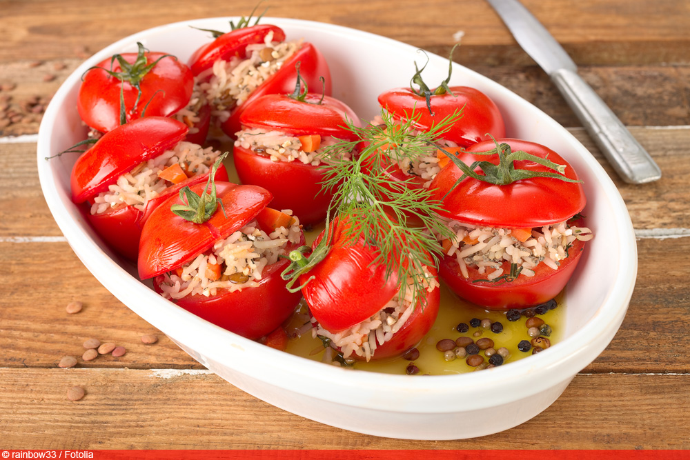 Gefüllte Tomaten: 8 Rezepte mit Hackfleisch, Reis &amp; Co - Tomaten.de